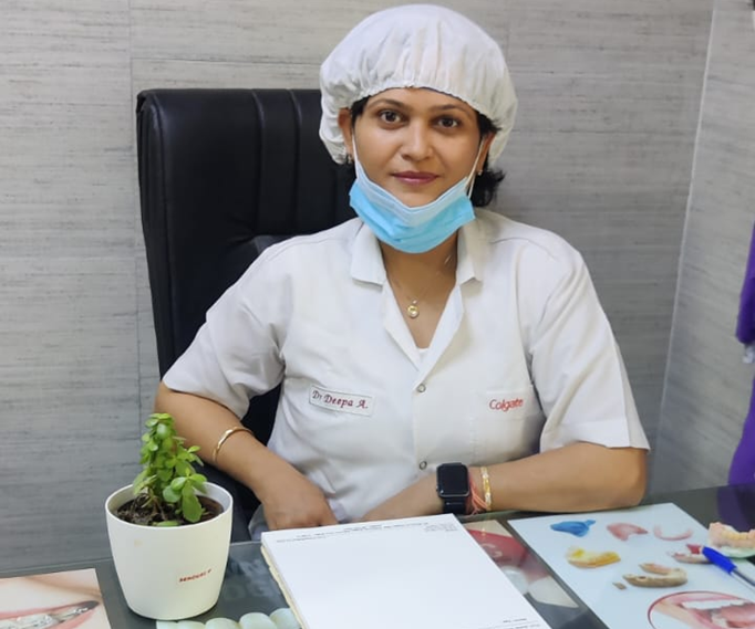 Dr. Deepa Agarwal — founder of Happy Tooth Dental Clinic