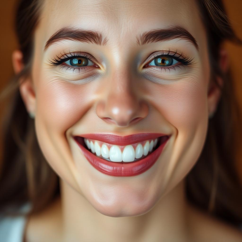 Bright confident smile